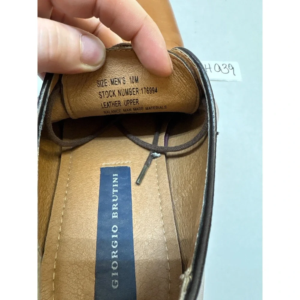 Giorgio Brutini dress shoes Men's‎ size 10M brown